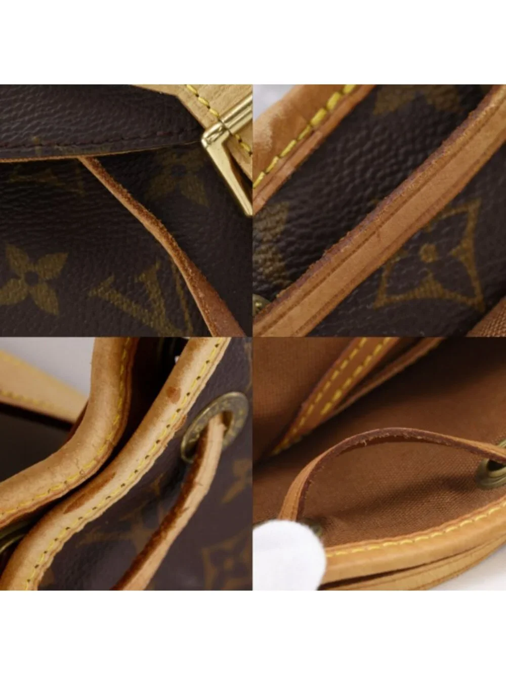 Louis Vuitton Montsouris MM Monogram Canvas Brown Backpack